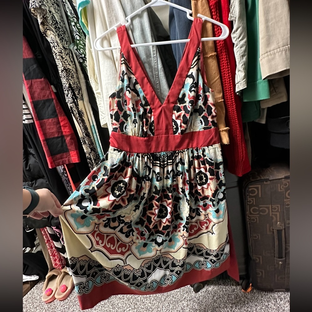 Ann Taylor LOFT’s Trulli brand V Neck Empire Waist Dress